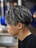【新規限定】men'sカット+ハイライト+パーマ ¥13500
