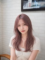 アース 宮崎昭栄店(EARTH) 【ピンクベージュ×ロングレイヤー】