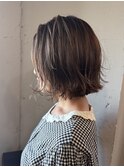 乾かすだけで決まる大人ボブ