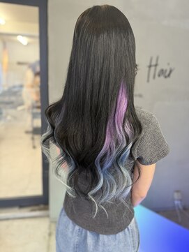 ラニシス ヘアー(Lanisis Hair) 幻想的オーロラカラー