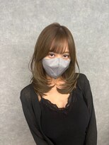 キング 京橋店(K!ng)&nbsp;髪質改善レイヤーカットイルミナケアブリーチハッシュカット
