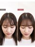 【気になる前髪縮毛矯正】カット+前髪縮毛矯正+髪質改善トリートメント