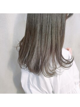 ミント(mint) 透けるグレーパール