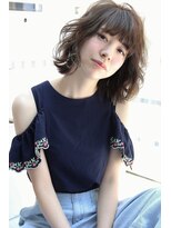ヘアーアンドメイク シーク 吉祥寺(HAIR&MAKE SeeK)&nbsp;セミウェット×ヌケ感ミディ