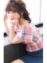 オリーブフォーヘアー(olive For hair) ☆あみこみゆるアレンジ☆【olive for hair】03-6914-0898