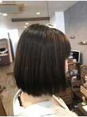 シンプルなボブ