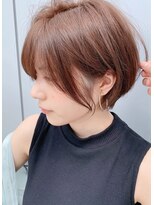 シー バイ ロンド 新宿(Sea by Lond)&nbsp;耳に掛けて可愛い☆丸みショートボブ