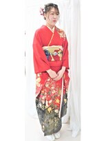 デザインヘアーピアジェ 八木店(DESIGN HAIR PIAGET) ☆2021ピアジェ成人式☆最新アップスタイル&着付&メイク☆