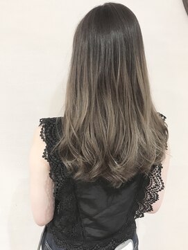 ブルー(BLUE) 《Blue》#ナチュラルグラデーション#ミルクティーベージュ