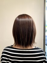 アズール 草加(azule) 耳かけが可愛い インナーカラー