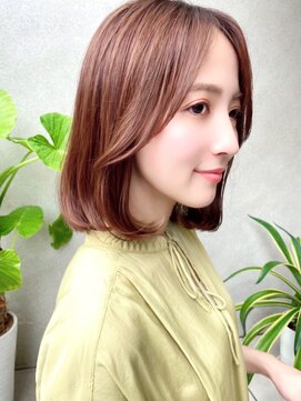 ブロウ ネックス ザ サロン 表参道(VLOW nex the salon) 【vlow表参道】韓国風ボブ　タンバルモリ　髪質改善　長屋