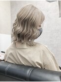 【GiseL】ホワイトミルクティーベージュ ミルクティーカラー