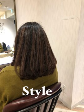 ミュゼドゥアートシエル(Musee du Art ciel) 【髪質改善】初めてのハイライトで鏡を見るのが楽しみに♪