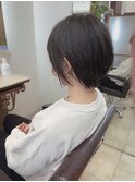 小顔×丸みショート