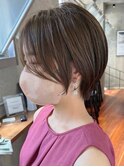 大人ショートヘア/ハイライトカラー/イルミナカラー[国分寺]