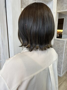 キャアリー(Caary) 福山美容室caary大人気イルミナカラー　オリーブアッシュ