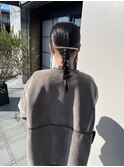 お呼ばれヘアセット　B0534
