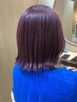 ソウスシア(SOURCE cia)&nbsp;くすみピンク外はねボブ