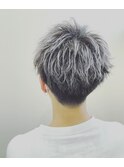 メンズカット+パーマ