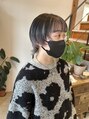 シモンズ ヘアー(SHIMONS HAIR) ウルフカット×アンブレラカラー