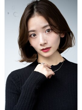 レノラ 本町(LENORA) 20代30代大人かわいいナチュラル暗髪ゆるめパーマヘア