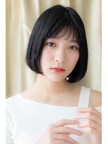 カバーヘア イヴ 戸頭店(COVER HAIR EVE) □黒髪アッシュブラックヘルシースタイル304-2戸頭20代30代40代