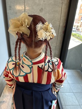 ルラブランシェ(Rula branche) 卒業式ツインアレンジ