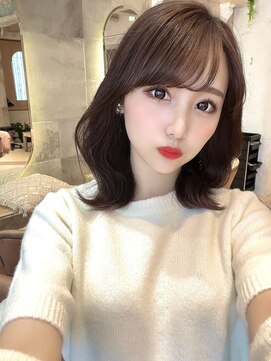 ロンドアリシア 金山(Lond Alexia) イヤリングカラー 縮毛矯正 韓国風 ダブルカラー 髪質改善_4325