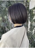 ぱつっとボブ