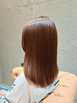 アンドヒア 淀屋橋店(and.here) 髪質改善　艶髪縮毛矯正
