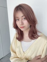 エールバイボヌール(Ere by Bonheur)&nbsp;【西梅田堂島】外ハネレイヤースタイル/ベージュカラー