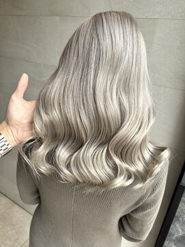 エゴル ナゴヤサカエ(ENGOL NAGOYA SAKAE) ミルクティーグレージュ/グレージュカラー/ハイトーンカラー