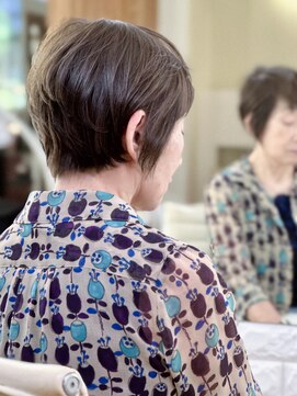 トランクサロンカッパード 大人グラボブ+オーガニックカラー;生コラーゲントリートメント