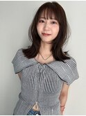 【farfara】チョコレートグレージュ(問屋町テラス)永尾明日香