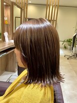 ヘアメイク アリエス 富谷店(HAIR MAKE aries) 【aries富谷店】切りっぱなしインナーカラー
