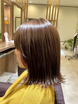 ヘアメイク アリエス 富谷店(HAIR MAKE aries) 【aries富谷店】切りっぱなしインナーカラー