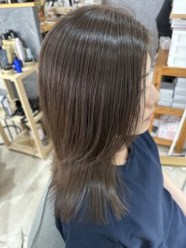 エメヘアデザイン ルイス(Aimer Hair Design Lewis) ブリーチなしダブルカラー/弘前市