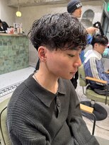 ゼスト リル 新宿(ZEST lill)&nbsp;シャドウパーマ マッシュパーマ 癖毛風 新宿