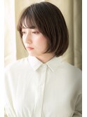 □ひし形Aラインボブ小顔ヘルシースタイル401戸頭20代30代40代