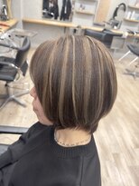 ノアル 大宮店(NOAHL)&nbsp;白髪ぼかし/ハイライトカラー/カラー/透明感/ハイライト/上尾