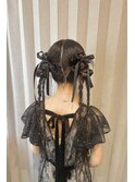 リボンがかわいい*人気ツインカチモリアレンジ/結婚式.お呼ばれ