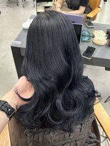 ソピ バイ インビテーション(sopi by invitation) ブルーブラック/地毛風カラー/ブルージュ