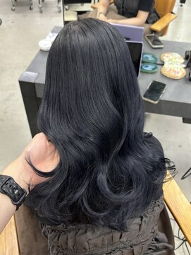 ソピ バイ インビテーション(sopi by invitation) ブルーブラック/地毛風カラー/ブルージュ