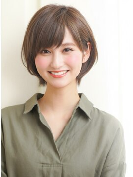 ルエ(rue) 20代30代40代小顔丸みショートボブ×大人可愛い似合わせカット