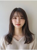 20代30代40代◎似合わせ美髪レイヤーカット/インナーカラー/韓国