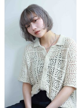 土曜日のクジラ 黒崎店 ゆるふわパーマ／ショートヘア