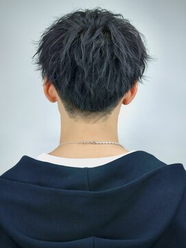 リップス レイ ギンザ(LIPPS Ray GINZA) ツーブロック刈り上げ無造作ショートマッシュ バック