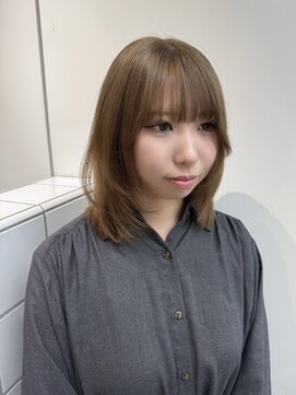 ラヴィズム(LUVISM) 顔周りレイヤー/ダブルカラー/髪質改善/ケアブリーチ万代新潟駅