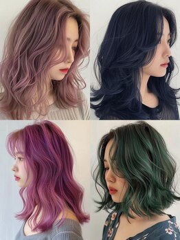 【銀座/銀座1丁目】カラーリスト在籍★立体的にみせるハイライトに注目！繊細な技術で理想のカラーに変身♪