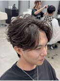 熊本メンズサロン フェザーパーマ フェザーショート